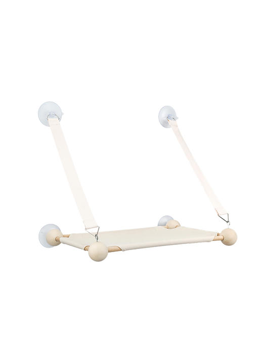 zeze实木猫吊床吸盘式壁挂窝猫秋千猫窝夏季挂窗户晒太阳宠物用品 商品图4