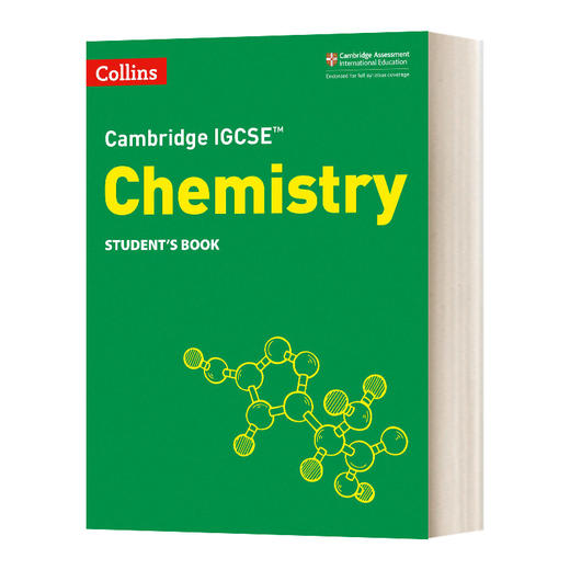 Collins英文原版 Cambridge IGCSE Chemistry Student's Book 柯林斯剑桥IGCSE化学学生用书 英文版 进口英语原版书籍 商品图0