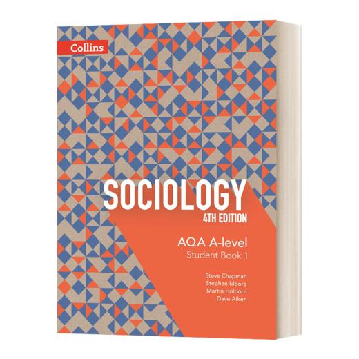 Collins英文原版 AQA A level Sociology Student Book 1 Fourth edition 柯林斯AQA A-Level社会学学生用书1 第四版 英文版 进口英语书 商品图1