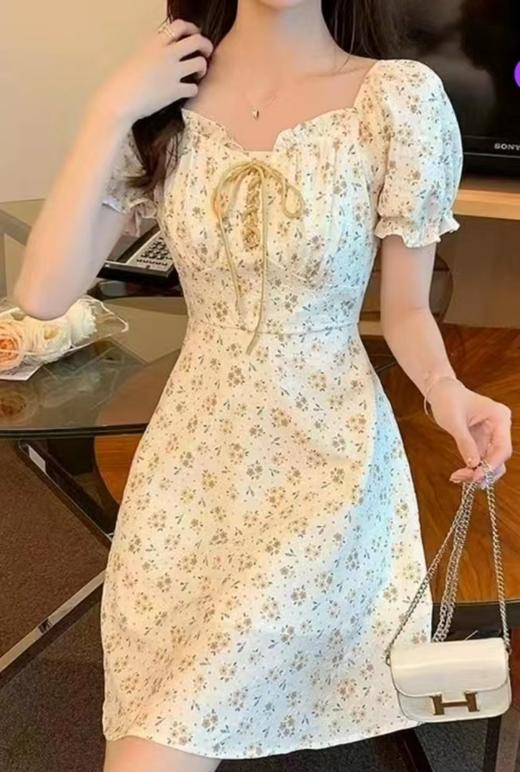 鑫点8839花连衣裙（4） 商品图0