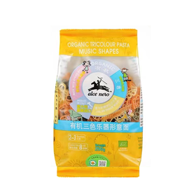 有机尼奥有机三色乐器形意面250g/袋