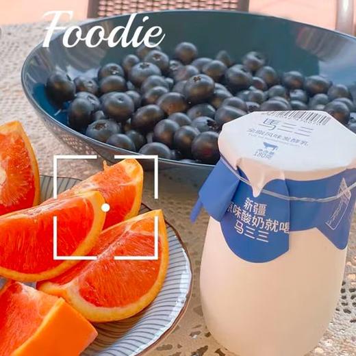 一罐0添加酸奶，新鲜奶源生产，不加抗生素，不添加增稠剂、香精，以及其他食品添加剂：【马三三原味酸奶】(180克*12杯) 商品图2