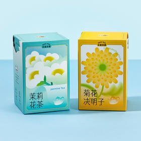 【宜昌助农馆】至喜茶厰 花茶组合装  茉莉花茶+菊花决明子茶 90g