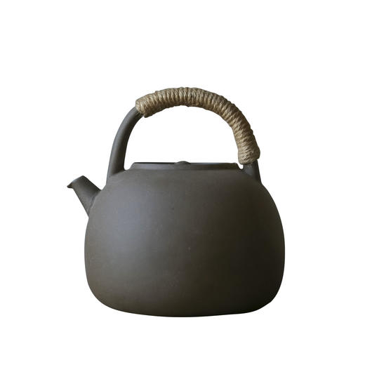 茶香记 耐热紫砂陶泥 提梁壶 煮水壶 古拙质朴 沉稳大气 平价实用 商品图4