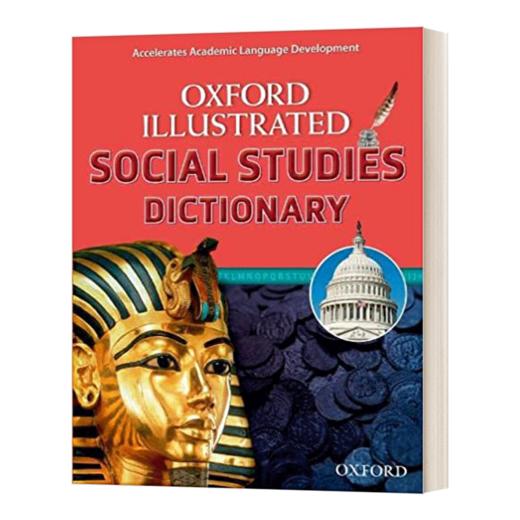 英文原版 Oxford Illustrated Social Studies Dictionary Oxford Illustrated Dictionaries 英文版 进口英语原版书籍 商品图1