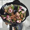 《黑马骑士》黑色海芋卡布奇诺花束 商品缩略图0
