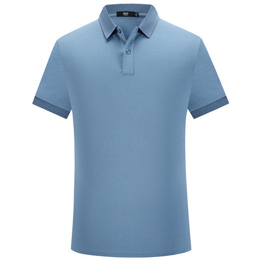 【桑蚕丝】名盾凉感polo衫短袖翻领T恤衫多彩春夏薄款休闲商务男 商品图4