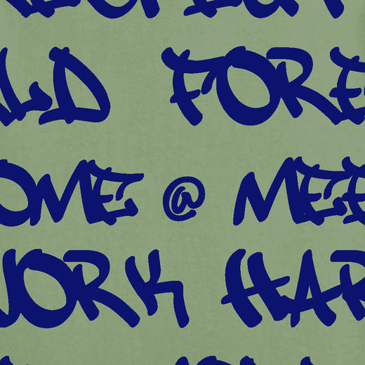 MEET ROY满印励志文字印花T恤01MR1414 商品图2