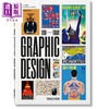 【中商原版】The History Of Graphic Design 进口艺术 平面设计的历史 Taschen 商品缩略图0