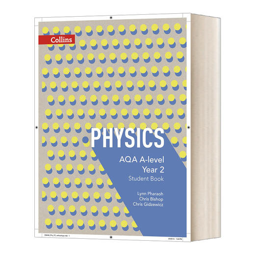 Collins英文原版 AQA A-Level Physics Year 2 Student Book 柯林斯AQA A-Level物理学生用书2 英文版 进口英语原版书籍 商品图0