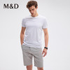 【桑蚕丝】MD名盾圆领短袖T恤多色百搭打底夏季薄款冰凉休闲男装 商品缩略图0