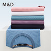 【桑蚕丝】MD名盾圆领短袖T恤多色百搭打底夏季薄款冰凉休闲男装 商品缩略图1