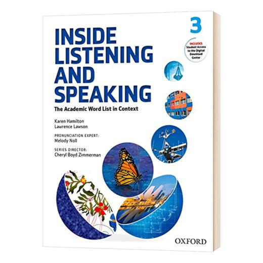 牛津学术听说系列3级教材 英文原版 Inside Listening and Speaking Level Three Student Book 英文版 进口英语书籍 OUP Oxford 商品图1