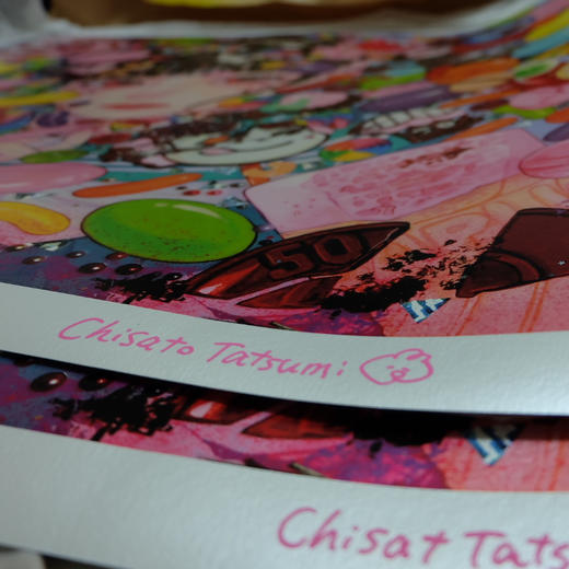 巽千沙都《刹那少女》版画 商品图3