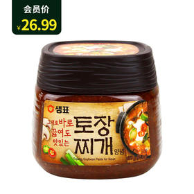 샘표토장찌개된장膳府大酱450g