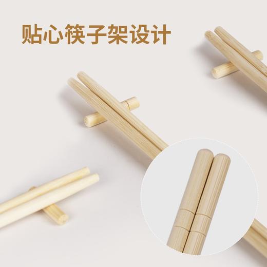 SHUANG YU一次性筷子家用野营卫生竹筷 方便筷独立包装100双装 一次性碗筷餐具用品 商品图4