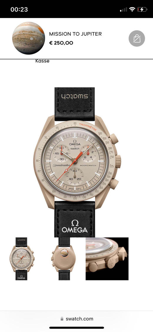 爆款来啦～贸易公司订单货 欧米*swatch联名款实物，年轻版超霸BIOCERAMIC MoonSwatch星球系列！价值2500+有钱买不到系列 商品图11