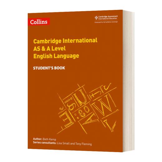 Collins英文原版 Cambridge International AS & A Level English Language 柯林斯剑桥国际 考试英语学生用书 英文版 进口英语原版书籍 商品图1