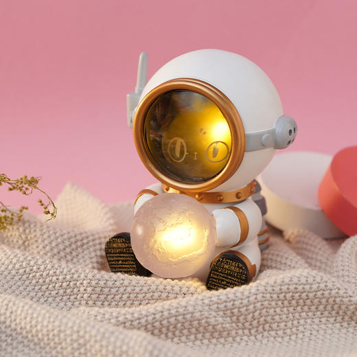 大英博物馆安德森猫太空喵氛围灯摆件小夜灯睡眠灯送女友生日礼物 商品图3