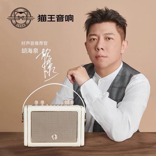 猫王· Mate3便携式无线蓝牙音箱户外重低音音响 MW-M3韵律白/动感黑 商品图4