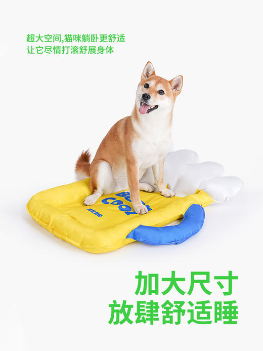 zeze啤酒宠物冰垫狗狗凉垫夏天降温猫咪睡觉用凉席垫子冰床 商品图1