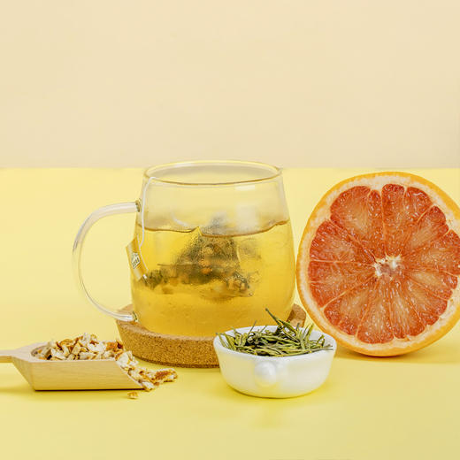 【宜昌助农馆】至喜茶厰 柚子白茶 别具风味  清爽解腻 3g*15袋 商品图2