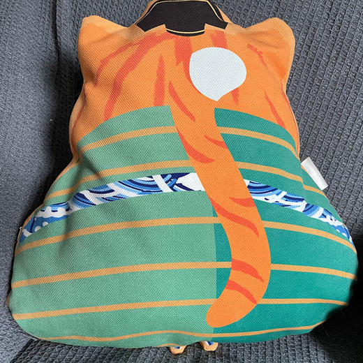 【采购专享】宫里的世界 粽意你 绒面情侣猫咪抱枕 商品图2