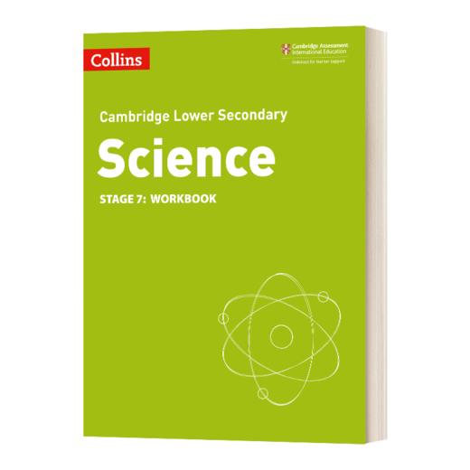 Collins英文原版 Collins Cambridge Lower Secondary Science Stage 7 柯林斯剑桥初中科学练习册 第七阶段 英文版 进口英语原版书籍 商品图1