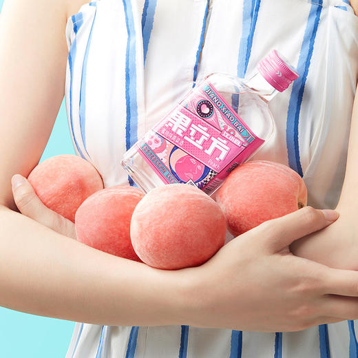 江小白果立方水蜜桃味果酒23度168ml6瓶女士微醺低度酒水果味酒