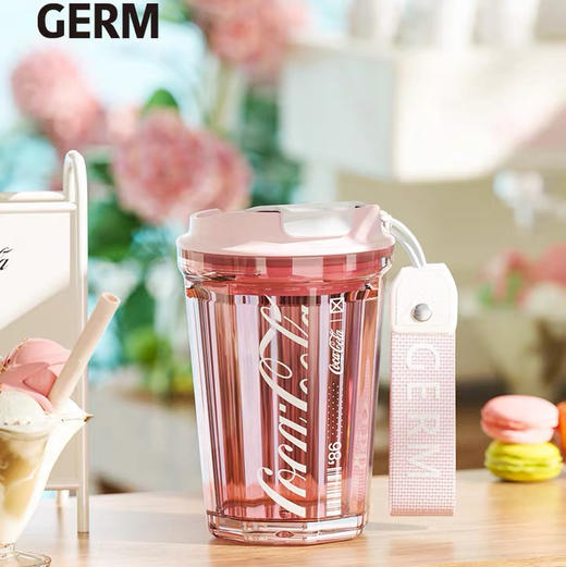 GERM夏季新品可口可乐联名咖啡杯女生高颜值大容量随手杯潮酷水杯 商品图4