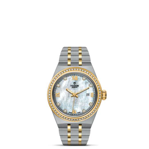 帝舵皇家系列 | 钢表壳，直径28毫米，镶钻表盘 商品图1