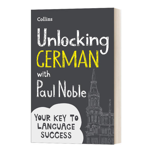 Collins英文原版 Unlocking German with Paul Noble 与保罗·诺布尔解锁德语 英文版 进口英语原版书籍 商品图0