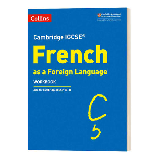 Collins剑桥IGCSE法语学生练习册 英文原版 CAMBRIDGE IGCSE French Workbook 英文版 进口英语原版书籍 商品图0