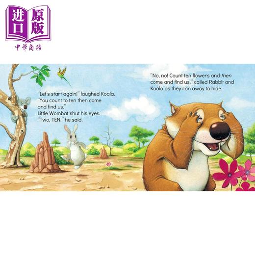【中商原版】Found You, Little Wombat! 找到你了，小袋熊！英文原版 进口原版 2岁到5岁 儿童图画书 Angela McAllister 商品图2