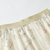 谜底半身裙2022夏季新款优雅手工钉珠A型蕾丝半裙222GB0629 商品缩略图3