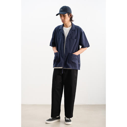 吃茶去chichaqu宽松口袋轻薄锥形长裤 商品图2