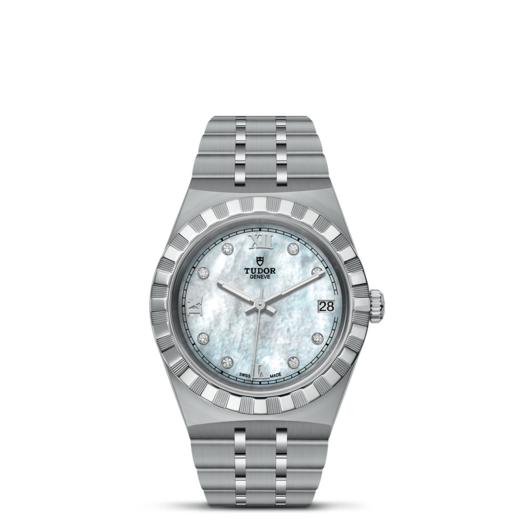 帝舵皇家系列 | 钢表壳，直径34毫米，镶钻表盘 商品图1