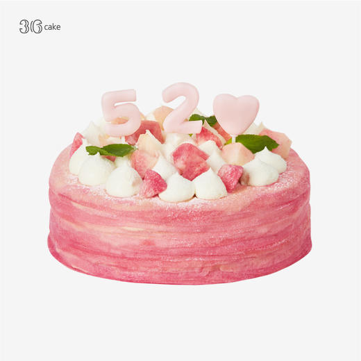 蜜桃乌龙千层+无畏专款鲜花~ 商品图1