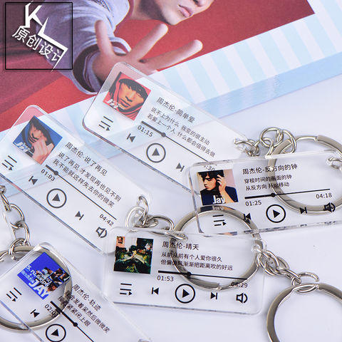 JAY周杰伦专辑封面歌词钥匙扣 商品图4