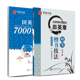 新楷书技法+7000字 全新升级版(全2册)