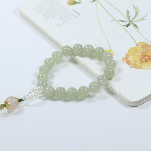   和田玉晴水十八子手持 商品图3