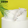 zeze圆形双面两用猫窝猫抓板宠物四季通用耐磨爪塑料 商品缩略图1