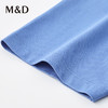M＆D/名盾新疆长绒棉无痕衬衫领短袖夏季薄Polo衫商务男士纯色T 商品缩略图2