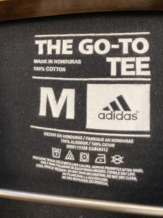 adidas 阿迪达斯 NHL 美国国家冰球联盟 世界杯 短袖T恤 _SST(M) 商品图2