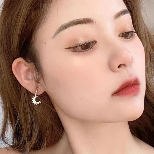 AP迷你月亮耳环/阿沁同款 商品图1