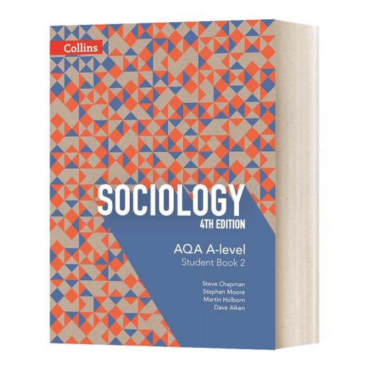 Collins英文原版 AQA A level Sociology Student Book 2 Fourth edition 柯林斯AQA A Level社会学学生用书2 英文版 进口英语原版书籍 商品图1