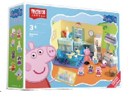 布鲁可佩奇的厨房积木 JM-71011 商品图0