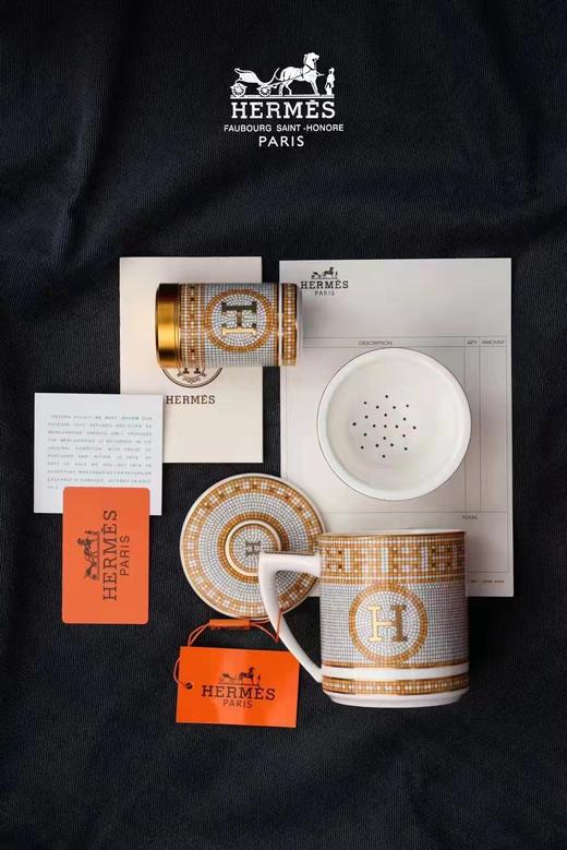 戴德生活馆博玉骨瓷礼品杯爱马仕茶漏杯 商品图2