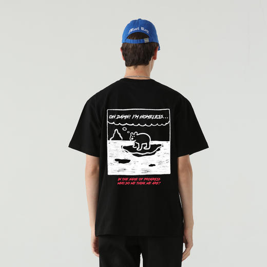 MEET ROY拯救北极熊环保系列印花T恤01MR1392 商品图1