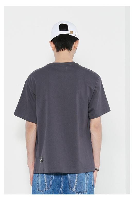 坚持我的  夏季男士T恤短袖宽松半袖潮流个性短袖 221103019 商品图6